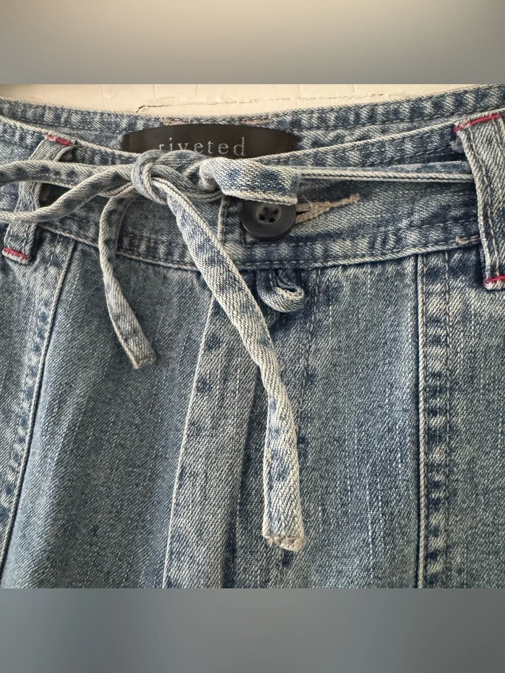 Vintage Lee tie-waist shorts